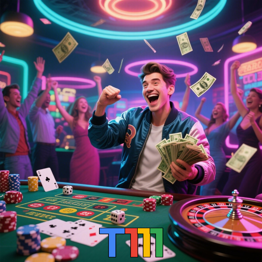 T111：Jogue slots, blackjack e aposte no futebol para diversão e vitórias!